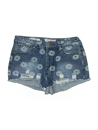 Pre-owned Hot Kiss Denim Shorts In Blue