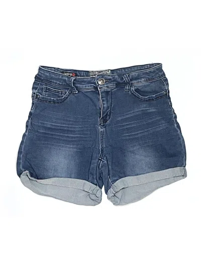 Pre-owned Hot Kiss Denim Shorts In Blue