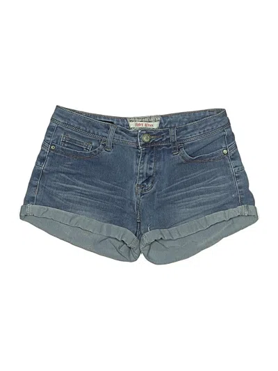 Pre-owned Hot Kiss Denim Shorts In Blue