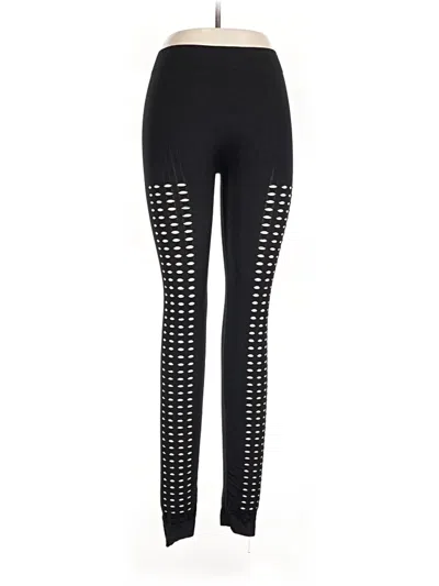 Pre-owned Hot Kiss Leggings In Black