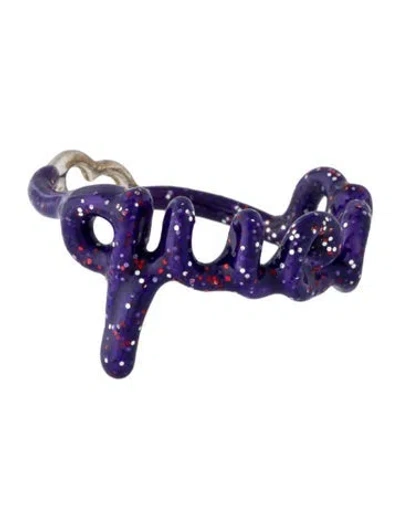Pre-owned Hot Lips By Solange Queen Hotscript Band In Purple