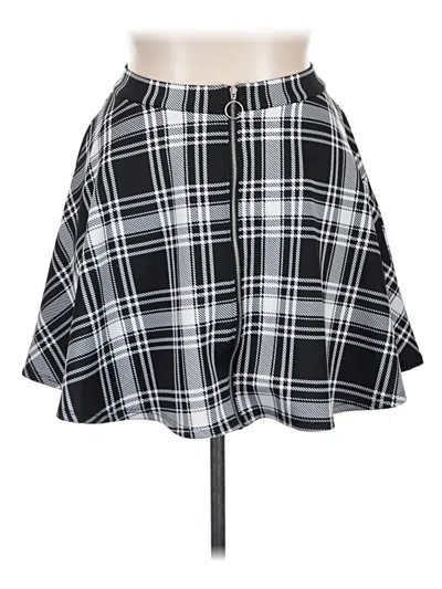 Pre-owned Hot Topic Casual Skirt In Black