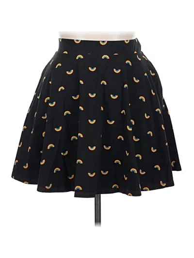 Pre-owned Hot Topic Casual Skirt In Black