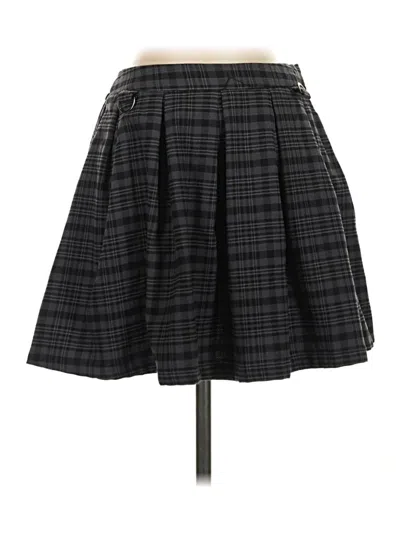 Pre-owned Hot Topic Casual Skirt In Gray