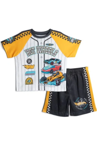 Hot Wheels Kids'  2-piece T-shirt And Shorts Set In Multi