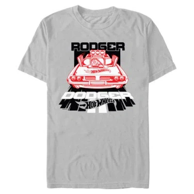 Hot Wheels Bold Rodger Dodger  Graphic T-shirt In Gray