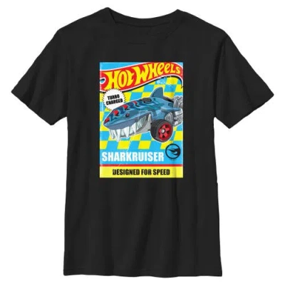 Hot Wheels Kids' Boy's  Sharkruiser Designed For Speed Graphic T-shirt In Black