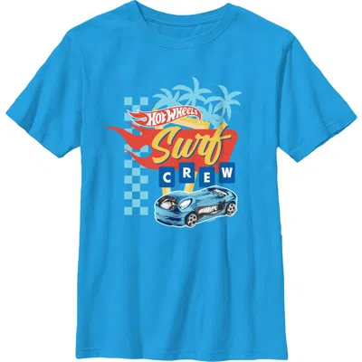 Hot Wheels Kids' Boy's  Surf Crew Vintage Sign Graphic T-shirt In Blue
