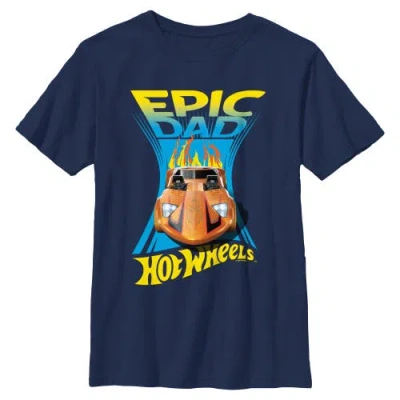Hot Wheels Kids' Boy's  Twin Mill Epic Dad Graphic T-shirt In Blue