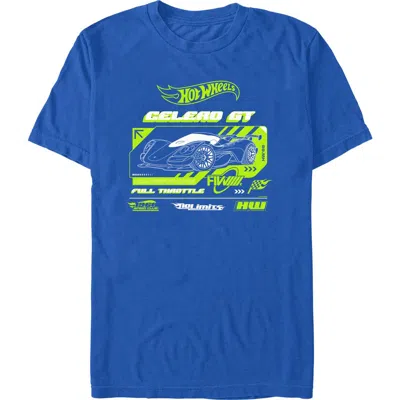 Hot Wheels Celero Gt Full Throttle  Graphic T-shirt In Blue