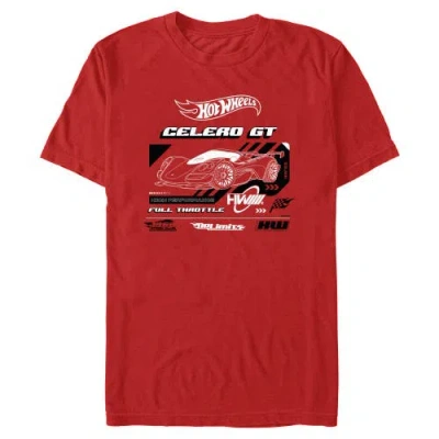 Hot Wheels High Performance Celero Gt  Graphic T-shirt In Red