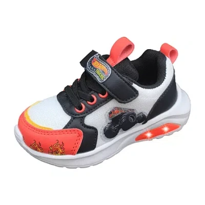 Hot Wheels Babies' Monster Trucks Toddler Boys' Light-up 9 Toddler Boys Sneakers In Multi