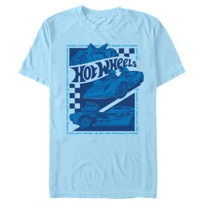 Hot Wheels Original Stunt Brand  Graphic T-shirt In Blue