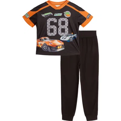 Hot Wheels Kids'  Racing 2-piece Tee And Joggers Set In Multi