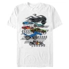 Hot Wheels Racing Lineup  Graphic T-shirt In White