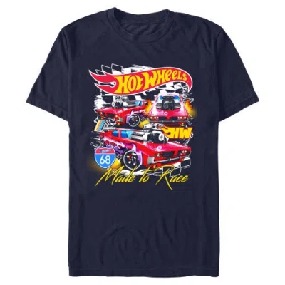 Hot Wheels Rodger Dodger Made To Race  Graphic T-shirt In Blue