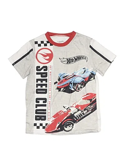 Pre-owned Hot Wheels Kids' Short Sleeve T-shirt In Silver