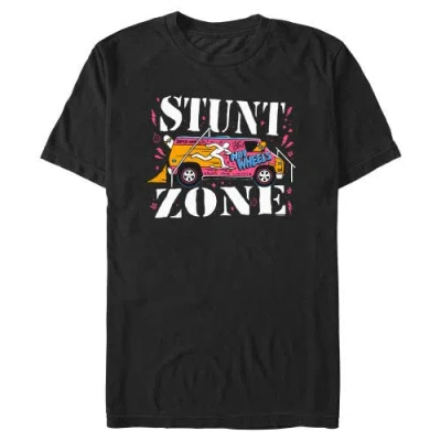 Hot Wheels Stunt Zone Artistic Van  Graphic T-shirt In Black