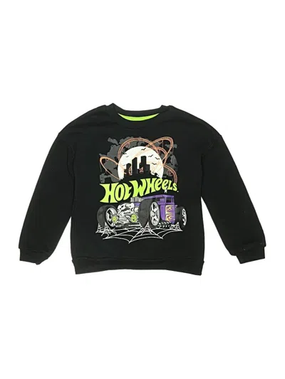 Pre-owned Hot Wheels Kids' Sweatshirt In Black