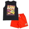 Hot Wheels Tank Top & Shorts Set In Multi