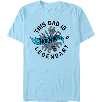 Hot Wheels This Dad Is Legendary  Graphic T-shirt In Blue