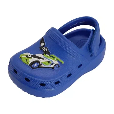 Hot Wheels Babies' Toddler Boys Clogs In Blue