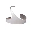 Hota Hota Jewellery Men's Silver Obsession Man Palm Cuff – Matte – Left