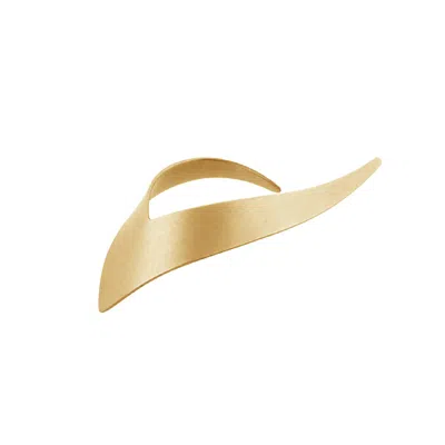 Hota Hota Jewellery Women's Attitude Earrings – Matte – Gold-plated – Left