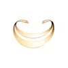Hota Hota Jewellery Women's Inception Necklace – Matte  – Gold-plated