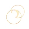 Hota Hota Jewellery Women's Infinity Earring - Gold-plated