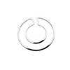 Hota Hota Jewellery Women's Silver Aura Earring - High Polish In Silver
