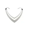 Hota Hota Jewellery Women's Silver Genesis Necklace - High Polish