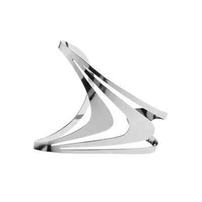 Hota Hota Jewellery Women's Silver Magma Palm Cuff – High Polish – Left