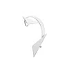 Hota Hota Jewellery Women's Silver Trinity Earring Left