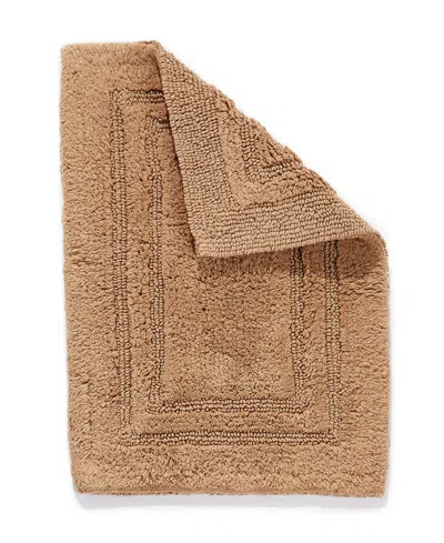 Hotel Collection 100% Cotton Reversible Bath Rug, 18" X 25", Exclusively At Macy's In Sand