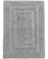 Hotel Collection 100% Cotton Reversible Bath Rug, 18" X 25", Exclusively At Macy's In Smoke