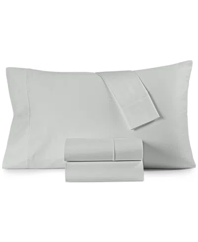 Hotel Collection 525 Thread Count Egyptian Cotton 3-pc. Sheet Set, Twin, Exclusively At Macy's In Gray