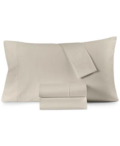 Hotel Collection 525 Thread Count Egyptian Cotton 4-pc. Sheet Set, California King, Exclusively At Macy's In Neutral