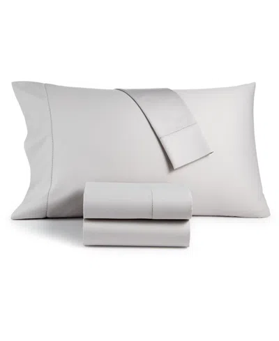 Hotel Collection 680 Thread Count 100% Supima Cotton Sheet Set, Queen, Exclusively At Macy's In Silver