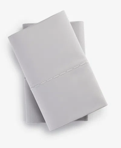 Hotel Collection 800-thread Count Egyptian Cotton Pillowcase Pair, King, Macy's Exclusive In Pearl Grey