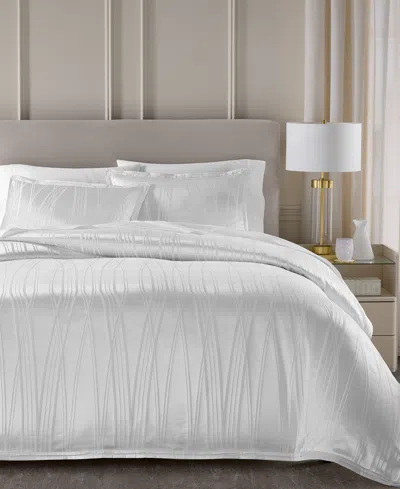 Hotel Collection Arcadia 3-piece Comforter Set, King, Macy's Exclusive In White