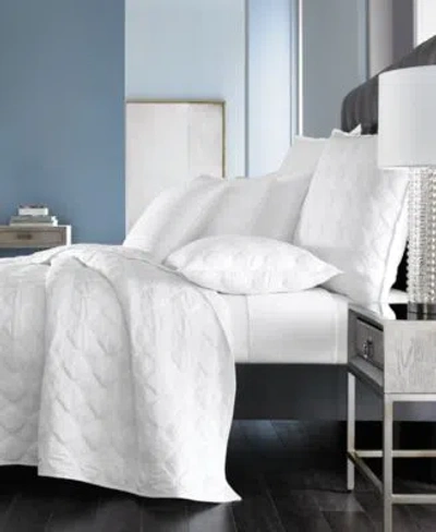 Hotel Collection Basic Cane Quilted Coverlets Created For Macys In White