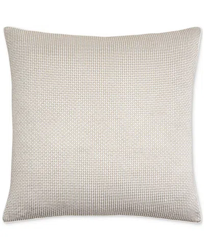 Hotel Collection Beaded Lattice Euro Sham Decorative Pillow, 26" X 26", Macy's Exclusive In Neutral
