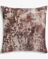Hotel Collection Burnout Velvet Decorative Pillow, 20" X 20", Macy's Exclusive In Brown