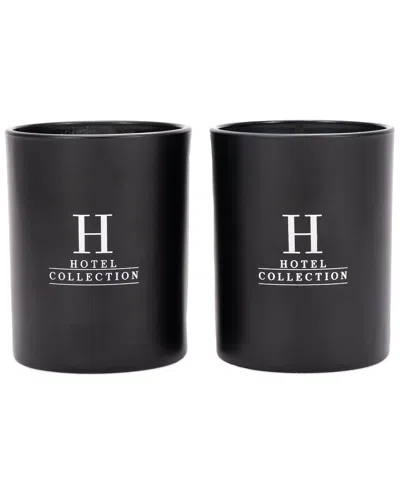 Hotel Collection Candle Duo Gift Set A In Black