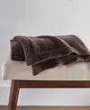 Hotel Collection Closeout!  Luxe Knit Throw, 50" X 70", Exclusively At Macy's In Toffee