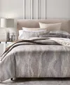 Hotel Collection Closeout!  Terra 3-pc. Duvet Cover Set, King, Exclusively At Macy's In Gray
