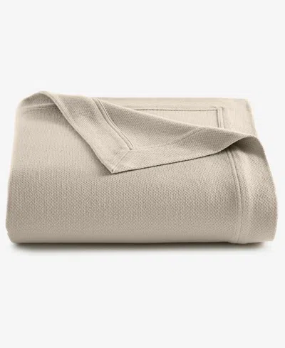 Hotel Collection Cotton Blanket, Twin, Macy's Exclusive In Neutral
