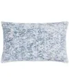 Hotel Collection Crystalline Micropleated Decorative Pillow, 14" X 22", Macy's Exclusive In Gray