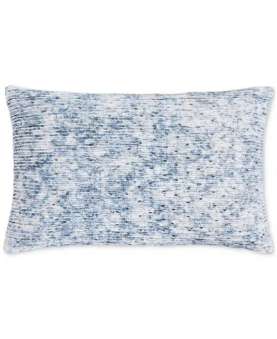 Hotel Collection Crystalline Micropleated Decorative Pillow, 14" X 22", Macy's Exclusive In Gray